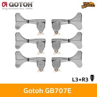 Gotoh GB707E 6 String Bass L3+R3 Machine Heads ลูกบิดเบส 6 สาย Warwick Made in Japan