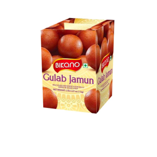 Hanji ขนมกุหลาบจามุน Bikano Gulab Jamun ขนาด 1 kg.