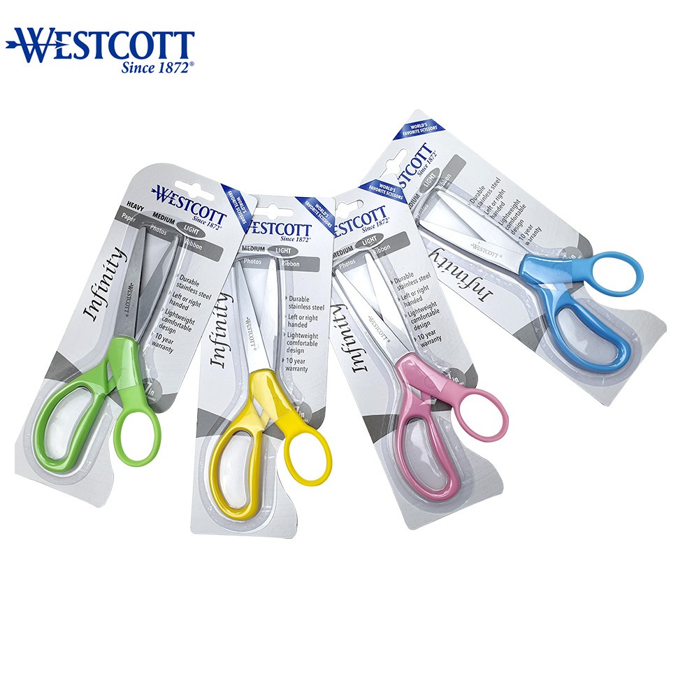 Westcott(เวสต์คอตต์) กรรไกร 5 นิ้ว  รุ่นอัลตร้าซอฟท์ (มีให้เลือก 3สี) #16918