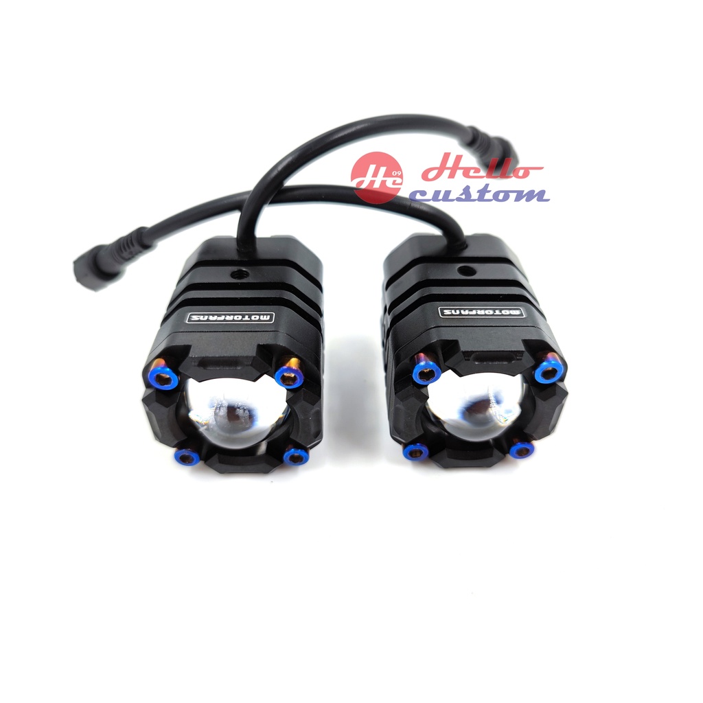 สปอร์ตไลท์ MOTORFANS รุ่น K3S กำลังไฟ 40W/ดวง ❗️❗️ของแท้ รับประกัน 1 ปี ❗️❗️