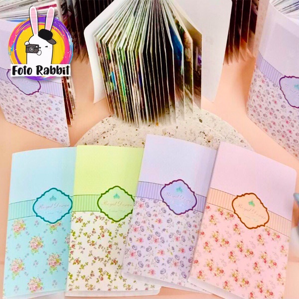 เล่มละ12฿ อัลบั้มกระดาษเคลือบ 4x6 นิ้ว 10เล่ม ถูกที่สุด ใส่ได้52รูป
