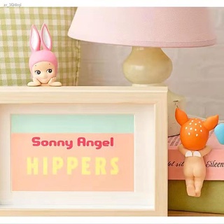 (สปอตสินค้า)✠✔Sonny Angel นอนลง angel blind box CUTIE HIPPERS ตุ๊กตาน่ารัก hand-made รถตกแต่งของขวัญ