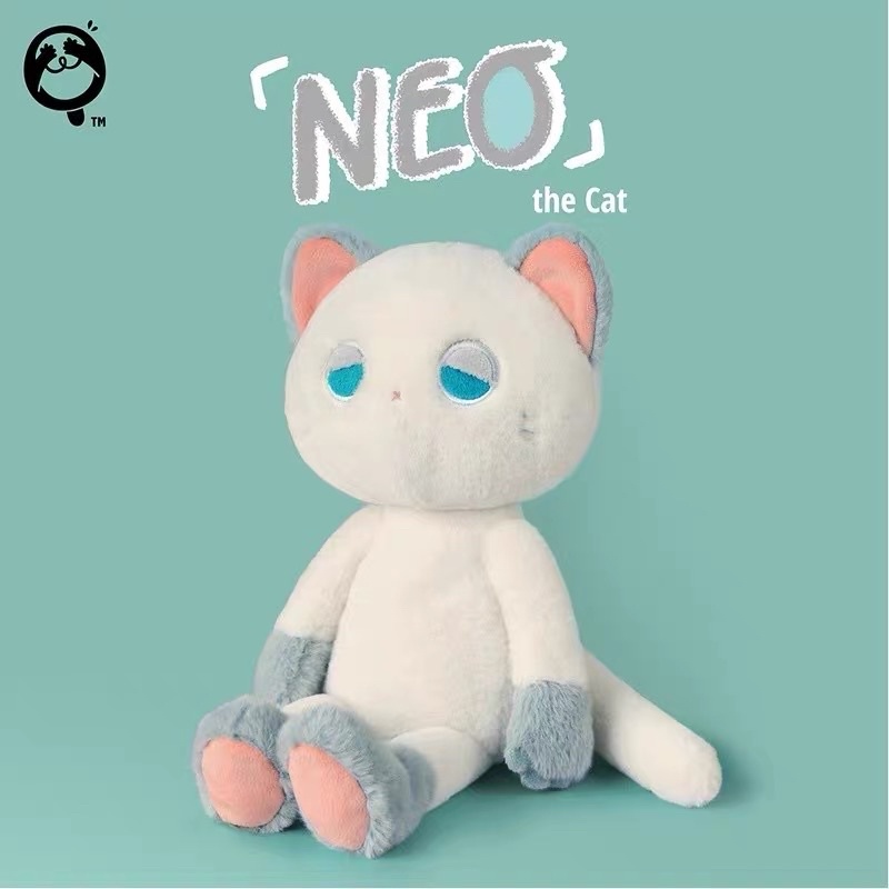 พร้อมส่ง ตุ๊กตาแมว Neo the Cat พร้อมถุง Doozie Drowsy หากหมดพรีออเดอร์ 10 วัน