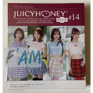 ‘พร้อมส่ง’ Juicy Honey Plus #14 กล่องใหม่ ซีล ยังไม่ได้แกะ Moe Amatsuka, Mayuki Ito, Rio Kuriyama, Maron Natsuki