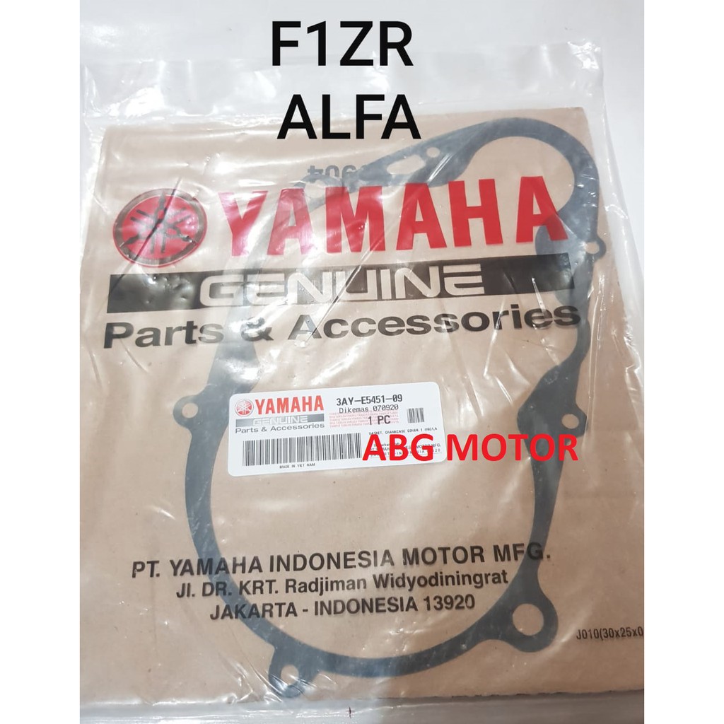 YAMAHA F1ZR FORCE 1 F1 ALFA ORIGINAL CLUTCH BLOCK GASKET 3AY-E5451-09