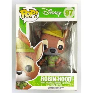 Funko Pop Disney Robin Hood - Robin Hood : 97 (กล่องมีตำหนิ)