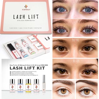 เซ็ตน้ำยาลิฟขนตา ICONSIGN lashes lifting Professional น้ำยาดัดขนตา