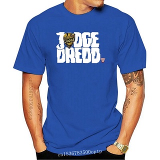 [S-5XL] เสื้อยืด พิมพ์ลายโลโก้ Judge Dredd S-3X AFcfno71BKakpo05 สไตล์คลาสสิก