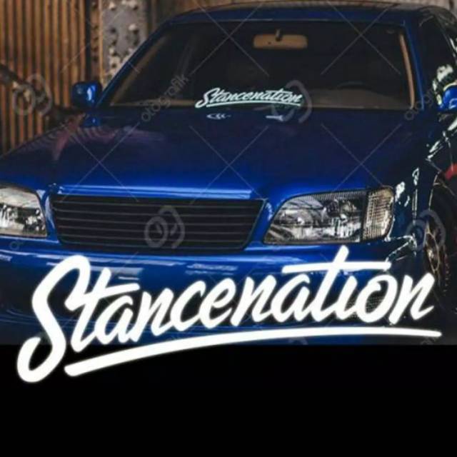 JDM STANCENATION สติ๊กเกอร์ // สติ๊กเกอร์ WINDOWS JDM สติ๊กเกอร์ KENJI สติ๊กเกอร์ WINDOW สติ๊กเกอร์