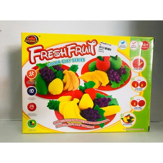 แป้งโดผลไม้ Fresh Fruit Color Clay Series