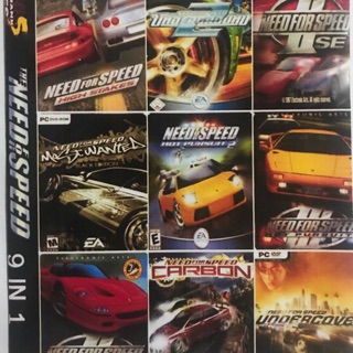 แผ่นเกมส์ pc Need for Speed 9in1