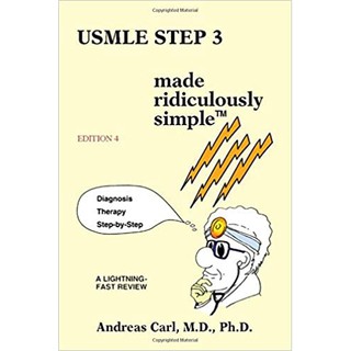 USMLE Step 3 Made Ridiculously Simple, 4ed - ISBN : 9781935660071