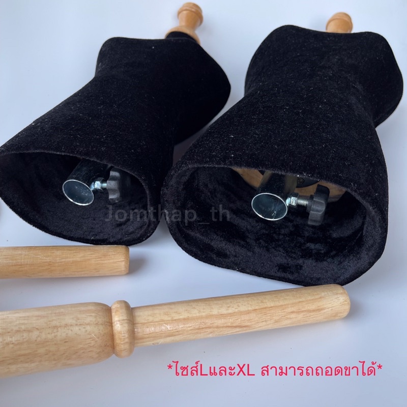 หุ่นโชว์สร้อย โชว์เครื่องประดับขาไม้กลม(ขนาดไซส์มีแจ้งในรูป) ราคา ถูกที่สุด ดีลบีเคเค แกลเลอรีภาพที่ 3
