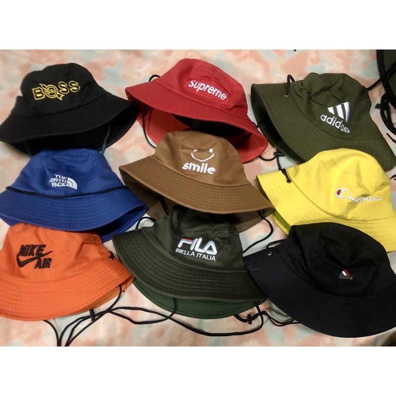 หมวกบักเก็ต แบบมีเชือก (พร้อมส่ง)