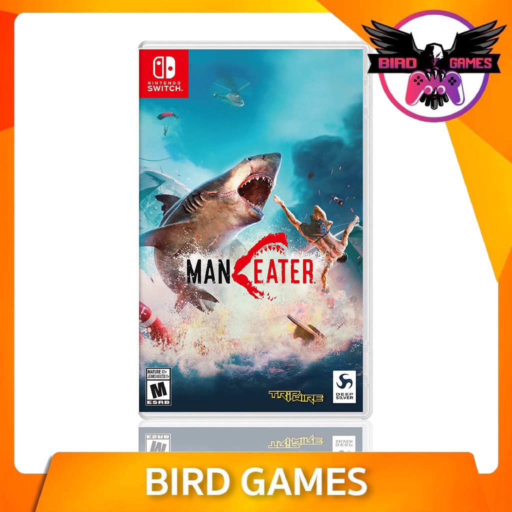 Maneater Nintendo Switch Game แผ่นแท้มือ1!!!!! (Man eater Switch)