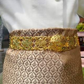เข็มขัดทองลายฉลุ SS31040