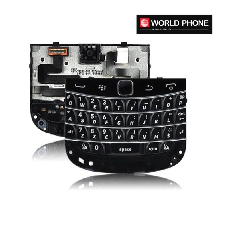 Blackberry 9900 / 9930 zin Keyboard Peel Off อุปกรณ ์ พร ้ อม trackpad วงจรเต ็ มรูปแบบ , International Key QWERTY