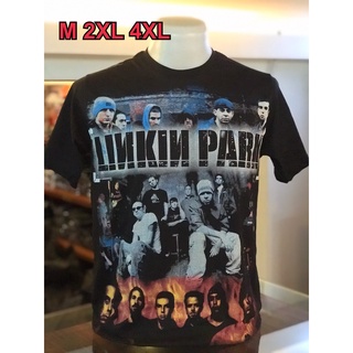 เสื้อวง Linkkin Park แขนสั้น ผ้าคอตตอน100 %