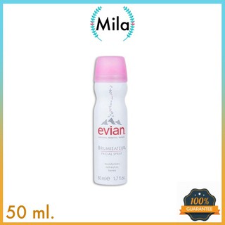 Evian mineral water facial spray 50 ml.