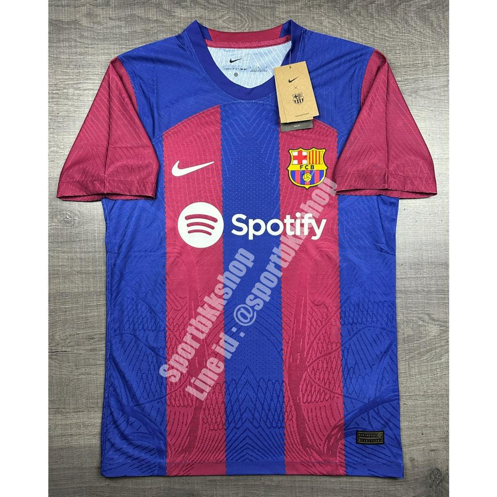 [Player] - เสื้อฟุตบอล Barcelona Home บาร์เซโลน่า เหย้า 2023/24 เกรดนักเตะ
