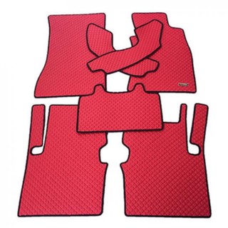 Matpro พรมปูพื้นเข้ารูป 100% ลายกระดุม ชุด Standard Set 7 ชิ้น รุ่น
TOYOTA VIGO CAB 2013 (Red)