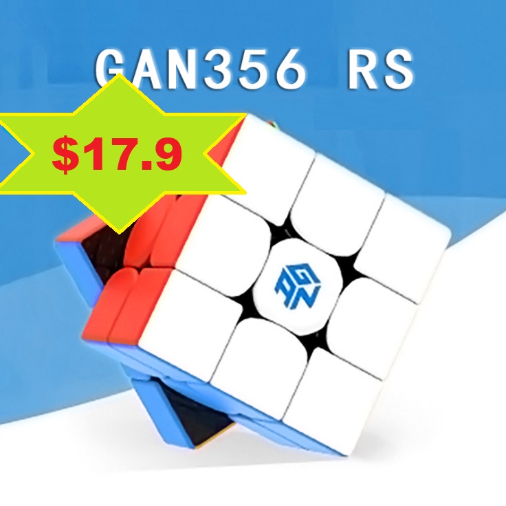 GAN 356 RS ลูกบาศก์เมจิกคิวบ์ความเร็ว 3 ระดับ GAN356