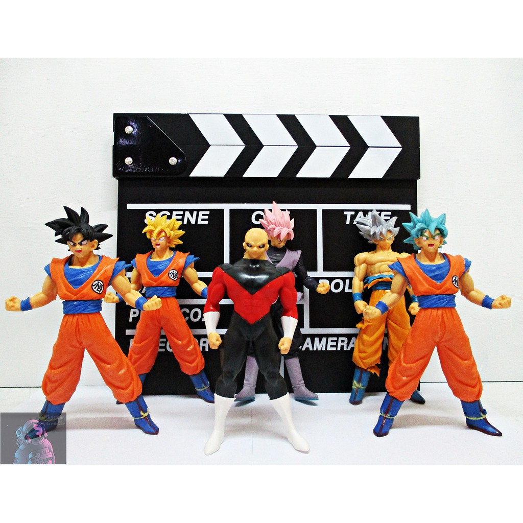 Dragonball Ultra Instinct Goku Action Figure มี 6 พร้อม Jiren