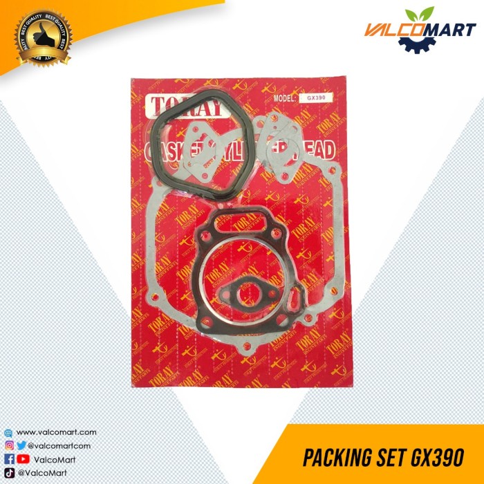 ชุดบรรจุอะไหล่ GX 390