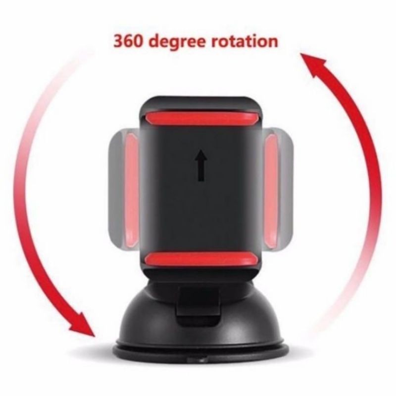 ที่ยึดโทรศัพท์มือถือในรถยนต์ ที่ตั้งมือถือในรถ แท่นจับมือถือในรถ แบบติดดูดกระจก หรือ - รูปที่ 7