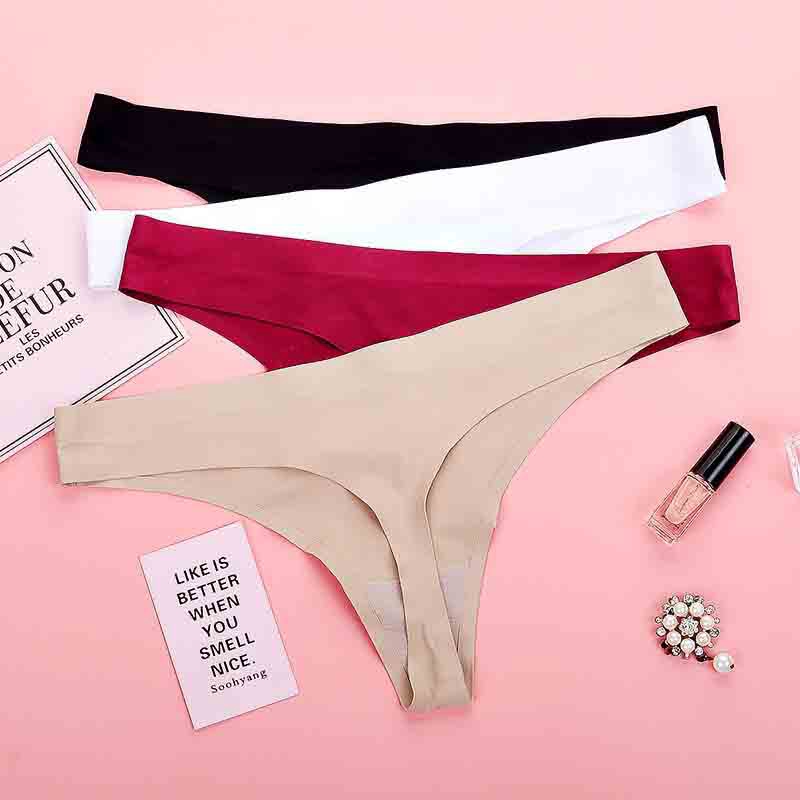 สินค้าพร้อมส่งจากไทย💥Angle Bra 💥 (N217) กางเกงชั้นในจีสตริง sexy panties ไร้ขอบ ไร้ตะเข็บ เซ็กซี่ สำ
