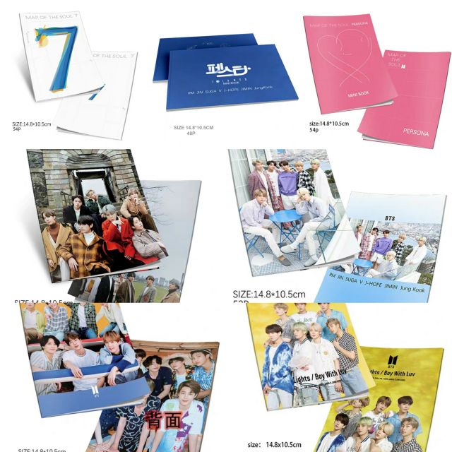 Mini PhotoBook BTS BANGTANBOYS มินิโฟโต้บุ๊ค บีทีเอส | Shopee Thailand