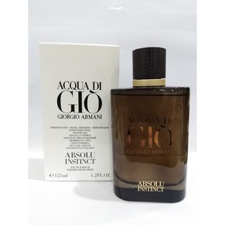 Armani Gio Absolu Instinct EDP 75ml ปกติ   • 5,100฿ ขายเพียง2,700Armani Gio Absolu Instinct EDP 75ml ปกติ   • 5,100฿ ขาย