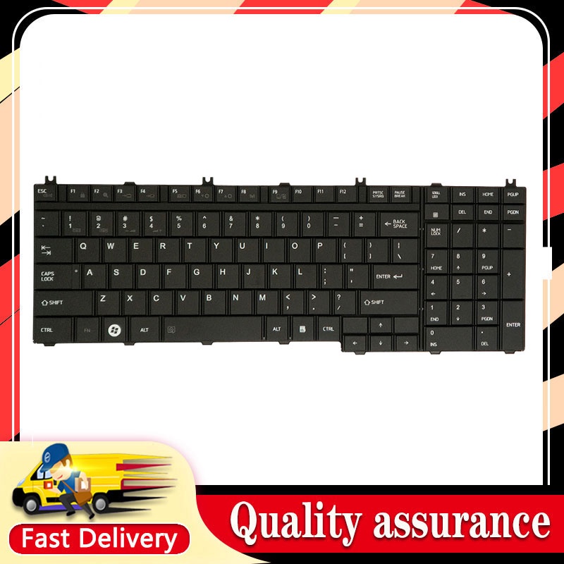 แป้นพิมพ์แล็ปท็อปใหม่สําหรับโตชิบา P300 B650B B551 C B552 P200 X505 X500 L500 A505 A500 คีย์บอร์ด