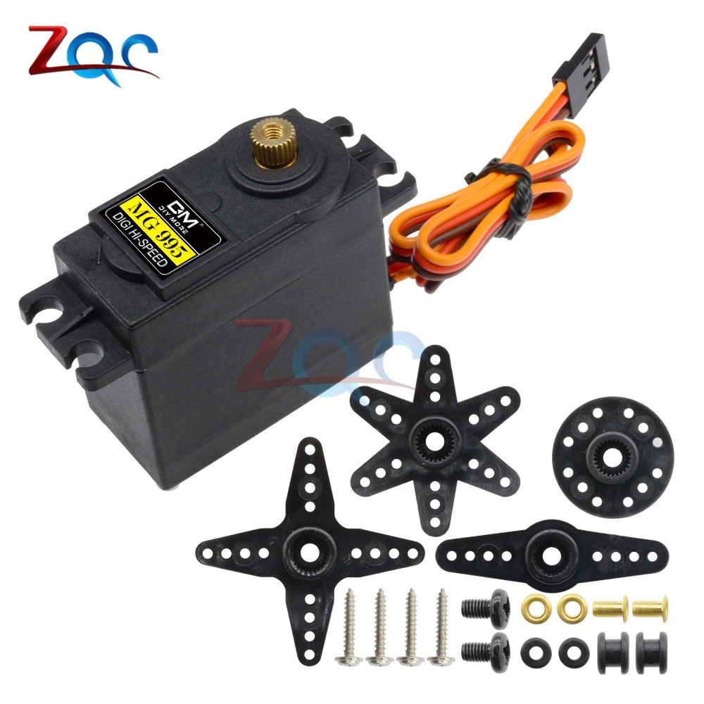 MG995 MG 995 55g Servos เกียร์โลหะดิจิตอล RC รถหุ่นยนต์ Servo สําหรับ HPI XL เฮลิคอปเตอร์/รถ/เรือ