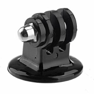 อะแดปเตอร์ขาตั้งกล้อง สีดํา สําหรับ Goprohero 10 9 8 7 6 5 4 3+ 3 2 1 Sjcam SJ4000 Xiaomi Yi Action Camera Stand Go Pro