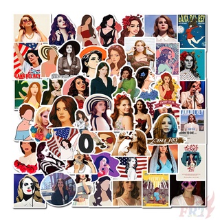 ❉ Lana Del Rey Series 01 - POP Singer Lizzy Grant สติ๊กเกอร์ ❉ 50Pcs/Set DIY Fashion Luggage Laptop Skateboard Doodle Decals สติ๊กเกอร์