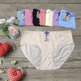 กางเกงในผ้าฝ้าย เอว 21-56 นิ้ว S/M/L XL 2XL 3XL 4XL 5XL นิ่ม ใส่สบาย