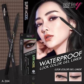 A-343 แอชลี่ย์ อายไลเนอร์Ashley Easy Draw Eyeliner Pen