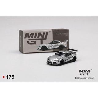 MiniGT No. 175-R Pandem Toyota GR Supra V1.0 Silver