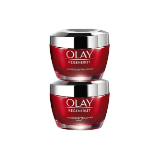 [คู่] OLAY Regenerist Micro Sculpting Day Cream + Night Cream ครีมลดเลือนริ้วรอย