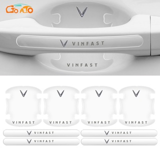 Gtioato สติกเกอร์ใส ป้องกันรอยขีดข่วน สําหรับติดมือจับประตูรถยนต์ VinFast Lux A Fadil