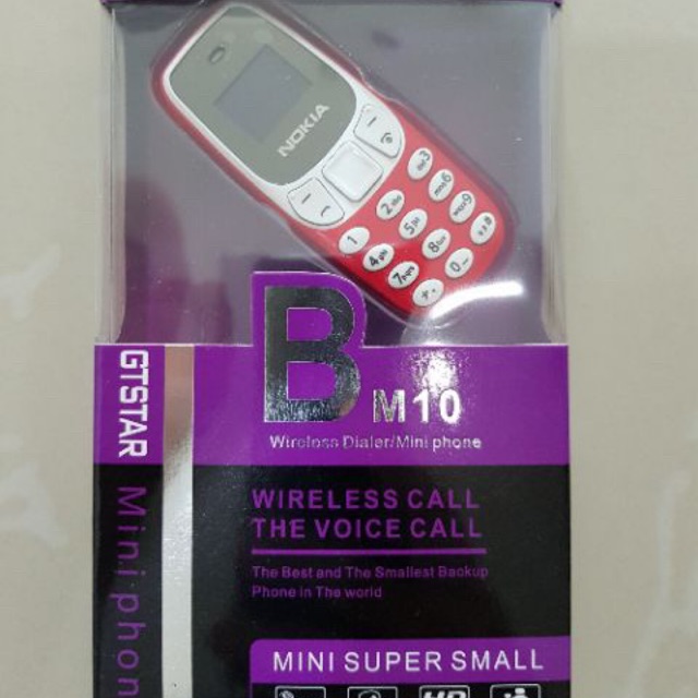 โทรศัพท์มือถือโนเกีย 3310 mini รุ่นจิ๋ว ใส่ได้2 ซิม ราคากันเองคะ 320บาท ขายแล้วคะ