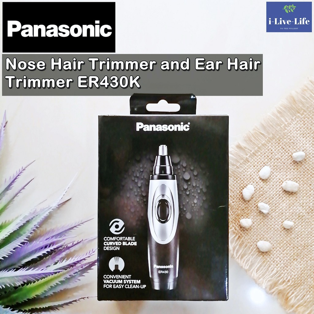 เครื่องตัดแต่งขนจมูก ขนหู และขนบนใบหน้า Nose Hair Trimmer and Ear Hair Trimmer ER430K - Panasonic