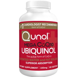 Ubiquinol (ยูบิควินอล) 100 mg 60 softgel