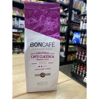 🔥BONCAFE ชนิดผง กาแฟคั่วบด กาแฟแท้ ผสมอาราบิกา&amp;โรบัสต้า 250กรัม