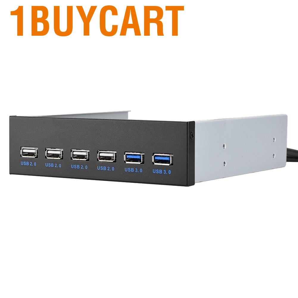 1buycart พอร์ต Usb 9 Pin 19 ถึง 2X 3.0 + 4XUsb 2.0 6