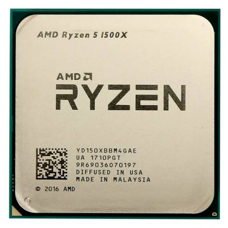 CPU AMD Ryzen 5 1500X 4C/8T 3.5GHz (Boost 3.7GHz) R5 1500X AM4 (มือสอง)