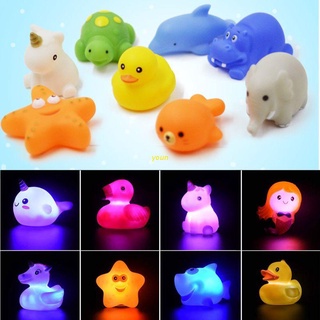 ของเล่นเด็กตุ๊กตาสัตว์แบบมีไฟ Led กระพริบของเล่นชายหาดสําหรับเด็ก