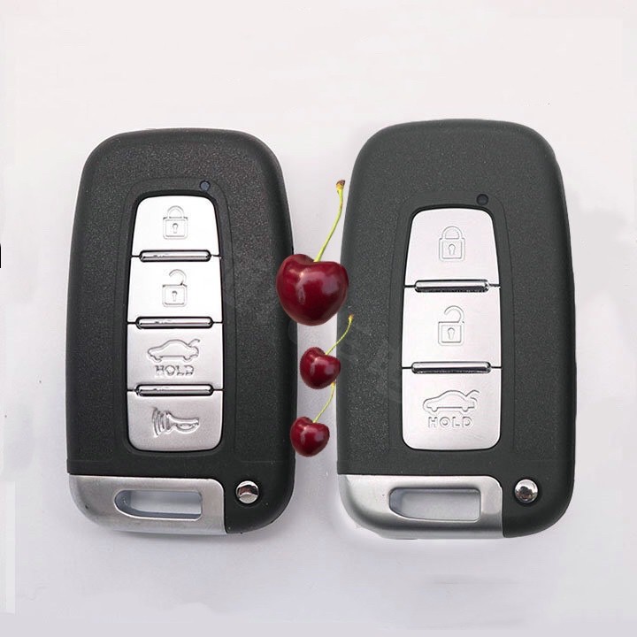 เคสรีโมทกุญแจรถยนต์สําหรับ Hyundai Tucson Santa Fe Elantra Keyless Fob