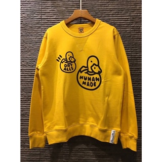 เสื้อแขนยาว HUMAN MAD CREWNECK SWEATSHIRT🦆🦆🦆🐥 Size L / XL